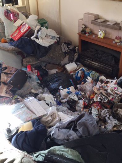 Domestic Cleaning. Before.